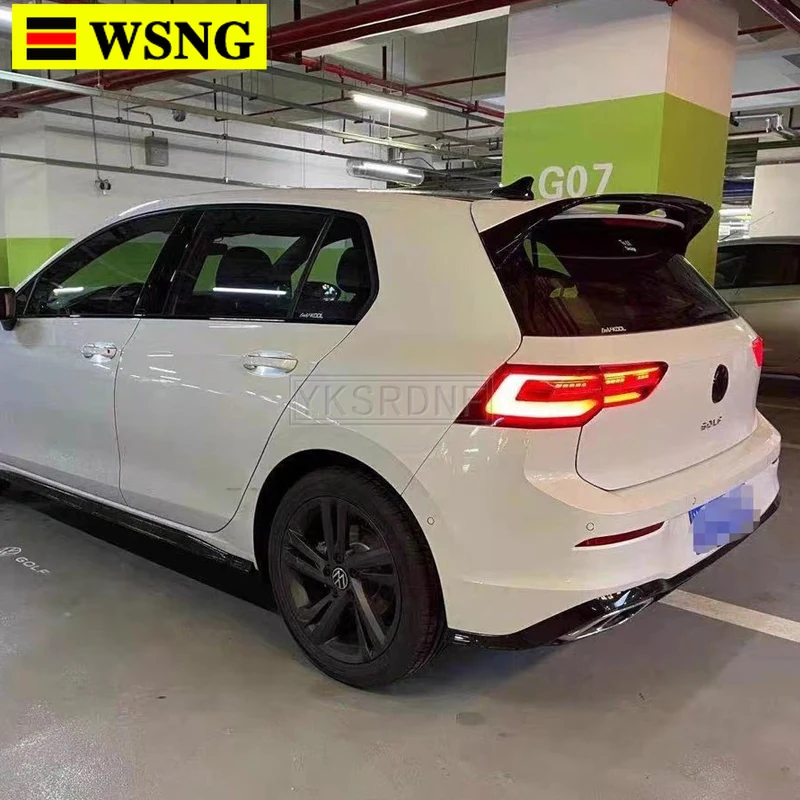 Подходит для Volkswagen New Golf 8 Mk8 спойлер высокого качества цветное крыло багажника