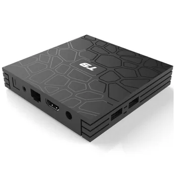 

20PCS/LOT T9 Tv Box Tvbox-Set Rk3318 Android 9.0 4K 32GB/64GB-ROM H.265 Quad-Core Usb-3.0 Dual-Wifi