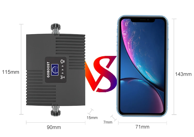 GSM ретранслятор 2G Усилитель сотового сигнала ЖК-дисплей Мини GSM повторитель сигнала 65 дБ GSM 900 МГц для мобильного усилитель для телефонов Новинка