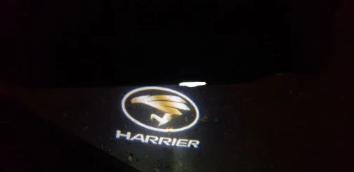 3D Ghost Shadow светильник для HARRIER Highlander Prado Camry Corolla Prius Reize HARRIER логотип проектор светильник светодиодный Автомобильный Дверной светильник - Испускаемый цвет: Белый