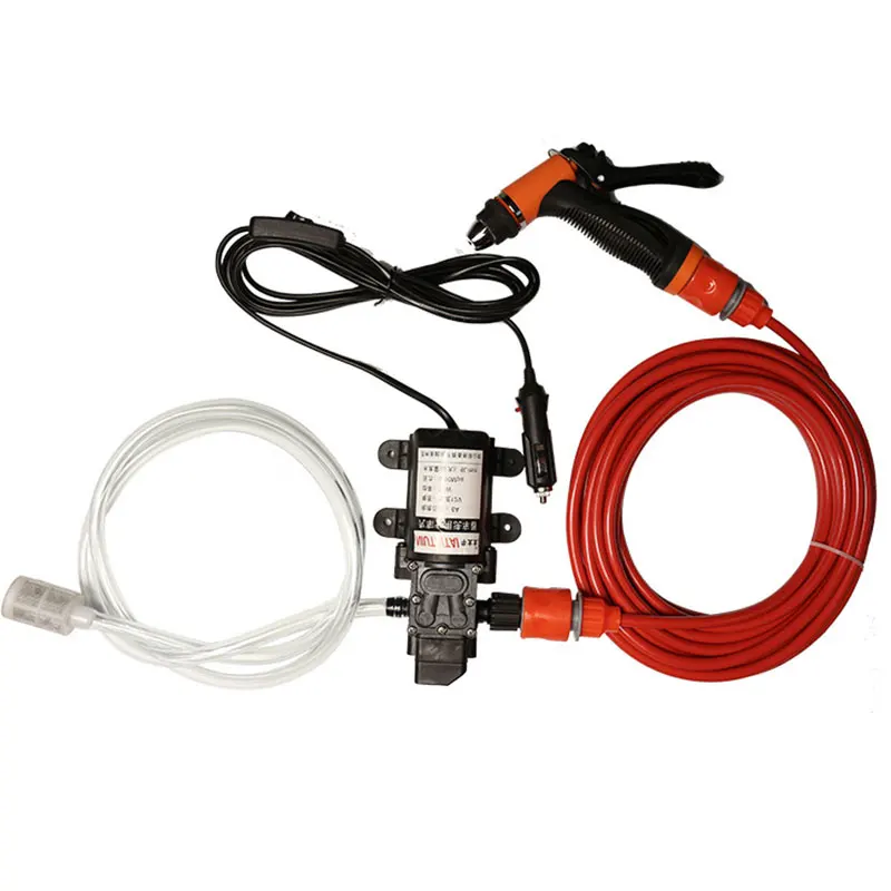

Car Wash 12V Car Washer Gun Pump High Pressure Cleaner Car Care Portable Washing Machine Electric Cleaning Auto Device
