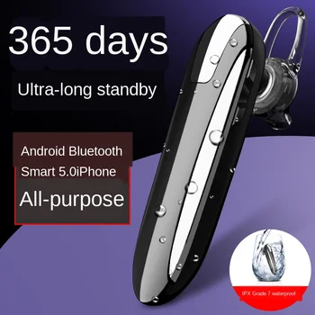 

Bluetooth Headset Bluetooth 5.0 Earpiece Handsfree Headphones Mini Wireless Earphone Earbud Earpiece For iPhone xiaomi