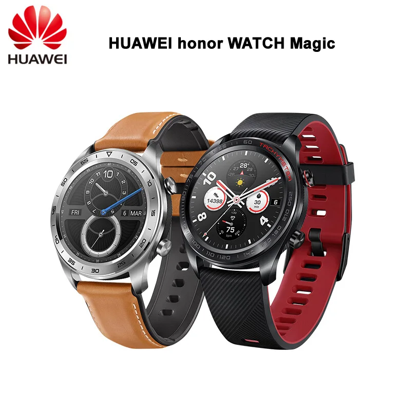 Смарт-часы huawei Honor Magic, спортивные, для сна, бега, велоспорта, плавания, горы, gps, 1,2 дюймов, AMOLED, цветной экран, 390*390, часы