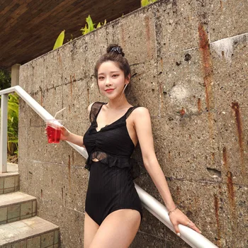 

Beach Swimwear Womens One Piece Swimsuits Woman Badpak Plus Size Swimsuit Female Women New Style Of Hollow Sexy Slim Hot 2019