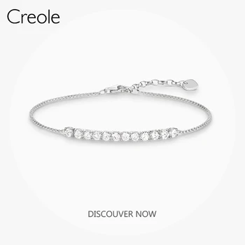 

Link Bracelet Classic CZ Pave,2019 Fashion Jewelry 925 Sterling Silver Far Eastern Inspiration Fashion Jewelry Gift For Women