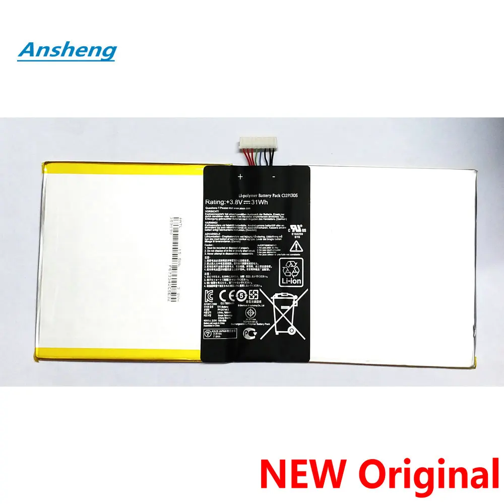 

Original High Quality 3.8V 31Wh 7900mAh C12P1305 battery for ASUS Transformer TF701T K00C TF701T battery