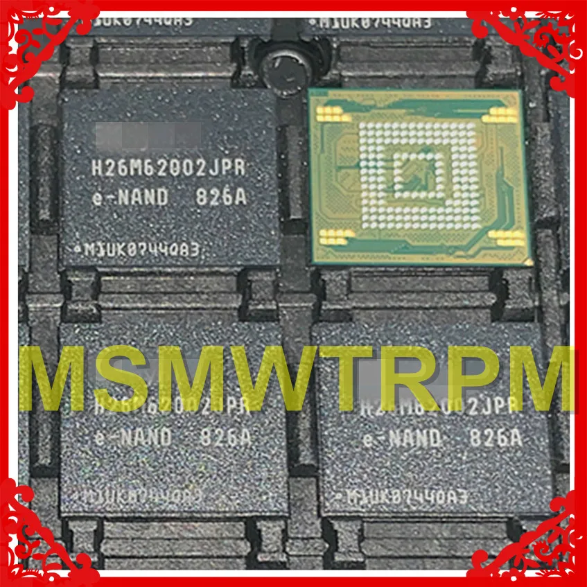 H26M62002JPR BGA153Ball EMMC 32 ГБ памяти мобильного телефона новые оригинальные и подержанные припаянные шары протестированы ОК