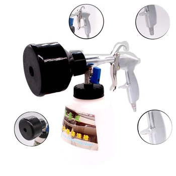 

Handheld Car Roof Interior Cleaning Gun Gas Foam High Pressure Pneumatic Spray Gun Cleaning Machine