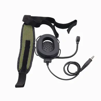 

Z Heavy Miltary Heavy Duty Bowman Elite II Hd03 Headset With Waterproof Ptt Right/Left Ear For Kenwood Baofeng UV-5R GT-3 UV82 W