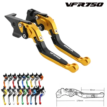 

For Honda VFR750 VFR 750 CNC adjustable folding expandable motorcycle brake clutch lever 1991 1992 1993 1994 1995 1996 1997