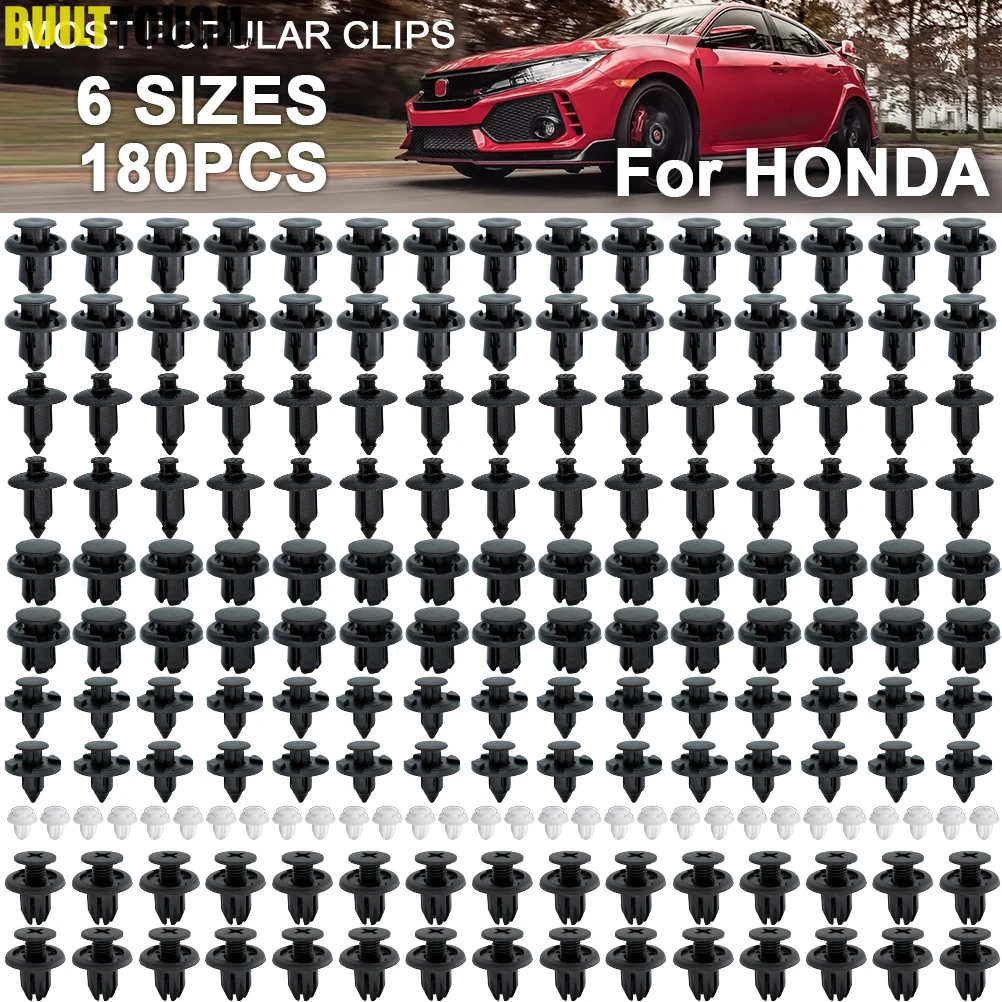 Универсальные зажимы для автомобильной отделки Honda 180x фиксатор капота решетка
