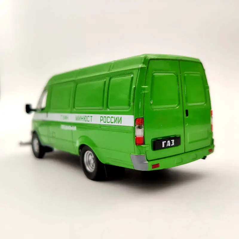 DeAgostini 1:43 ГАЗ 2705 ГАЗель ГУИН МИНЮСТ бывшие в употреблении модели автомобилей