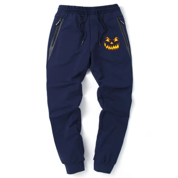 

Mens Halloween Pumpkin Trousers Horror Funny Cartoon 2020 Spring Autumn Sports Pants Streetwear Harajuku Sweatpants Male Pants