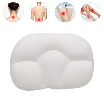 

1pc White Multifunctional Sleeping Egg Pillow Solid Super Color Waist Textile Home Orthopedic Pillow Neck Pillows Soft W5Y1