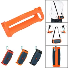 Альпинистский Портативный Силиконовый чехол для JBL Charge4 дорожная сумка черный чехол для хранения JBL Charge 4