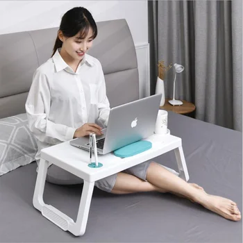 

Wonderlife Foldable writing desk home student multi-functional study desk bedroom lazy notebook simple computer desk