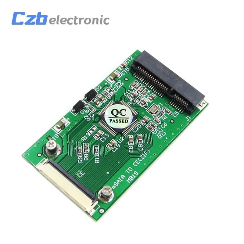 MSATA PCI E 1 8 &quot3 3 V SSD к 40pin ZIF CE Кабельный адаптер преобразователь карты|Модули для