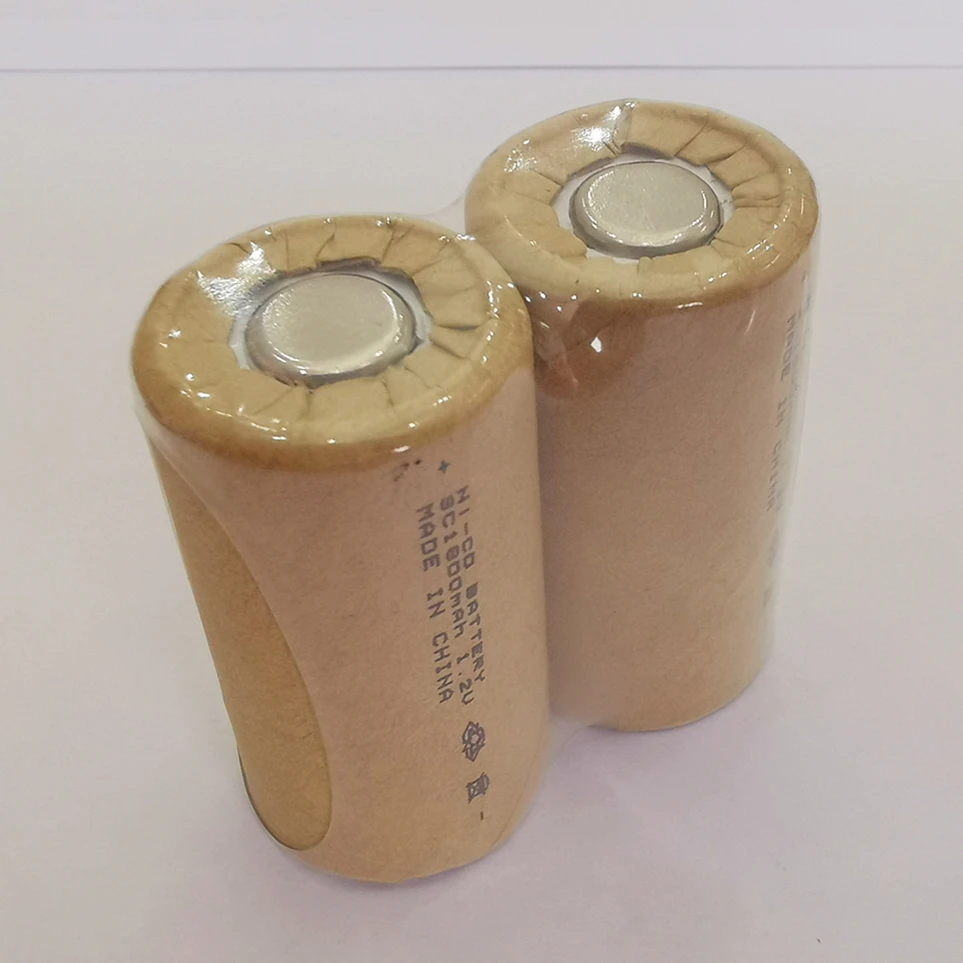 Высокое качество 2 шт Ni CD SC1800mAh батарея высокой мощности 10C 1 в перезаряжаемая для