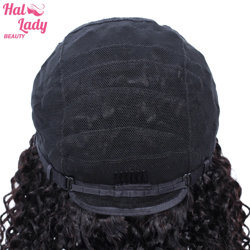 Парик Halo Lady Beauty 4*4 с глубокими вьющимися кружевами парики предварительно