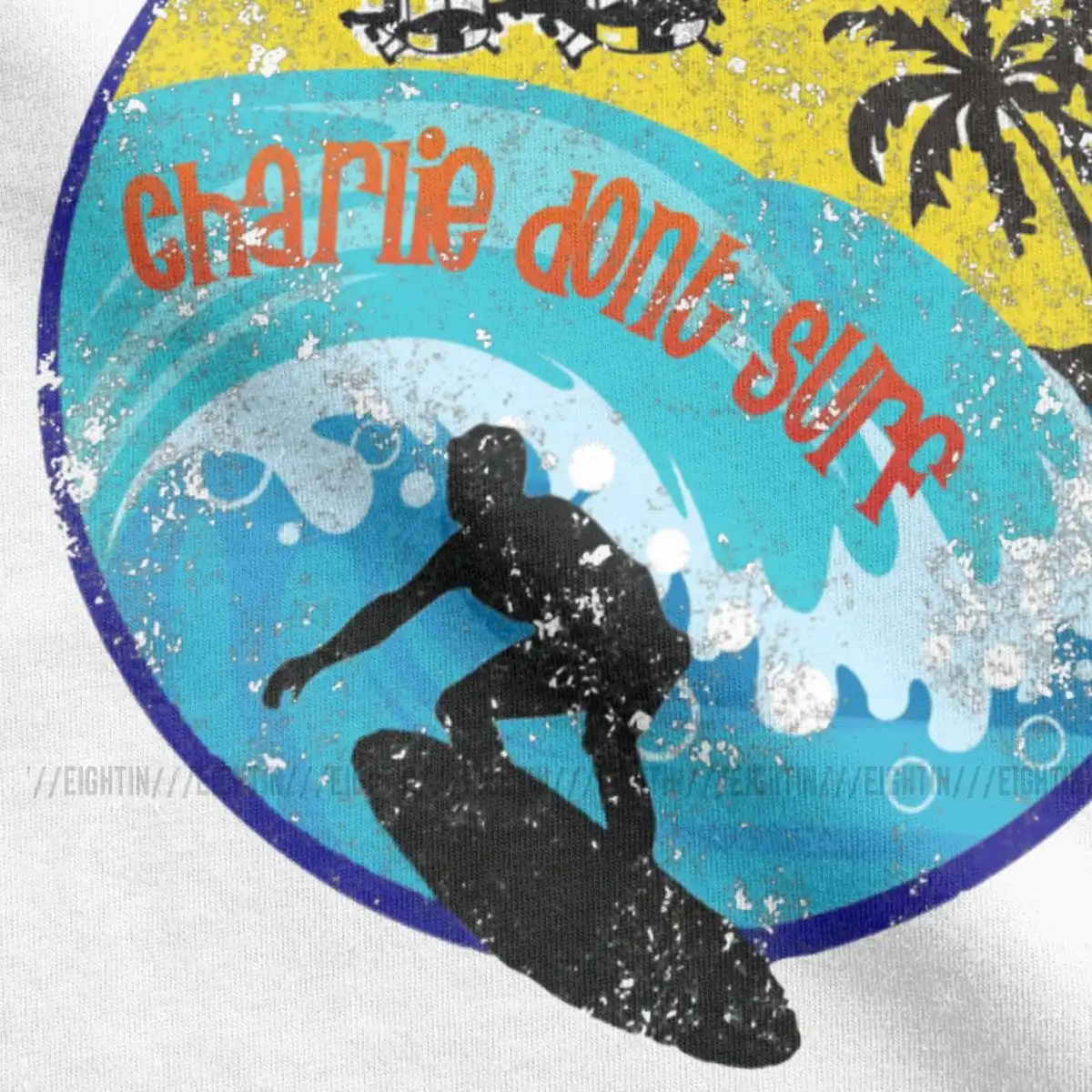 Apocalypse Now Citation Charlie Ne Pas Surfer T Shirt Hommes Coton T Shirts Vietnam Guerre Helicoptere Marlon Brando T Shirt A Manches Courtes Aliexpress