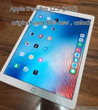 Apple – IPad pro 2015 A1584 12.9 pouces, Version Wifi, noir blanc, environ 80%, déverrouillage