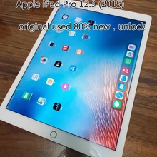 Original Refurbish Apple IPad pro 2015 A1584  12.9 inches Wifi Version Black white About 80% New Unlock