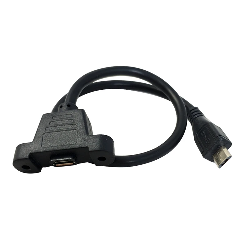 USB 2,0 Mini 5-контактный штекер USB 2,0 Женский кабель для передачи данных с Панель крепление