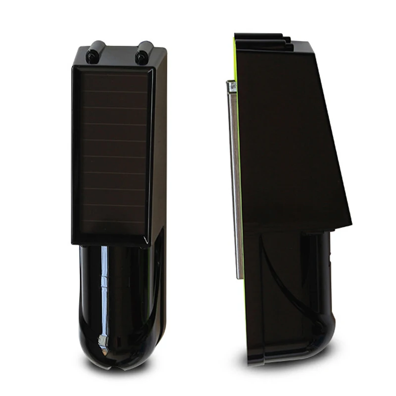  Fashion-100 Meter Wireless 433 Solar Power Panel Passive Infrared Beam Detector Smart Home Security - 4000614531039