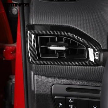 

For Hyundai Cantus Creta ix25 2020 2021 Carbon Fiber Side Front Air Condition Vent Outlet Cover Trim Interior Car Accessories