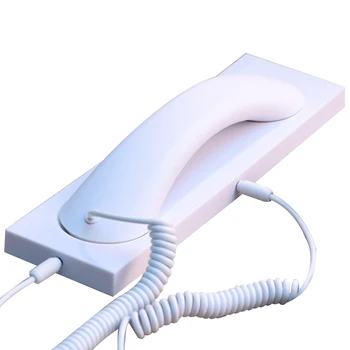 

3.5mm Interface Earphone Microphone Mini Home Speaker Lightweight Universal Retro Cell Phone Handset Anti Radiation ABS Portable