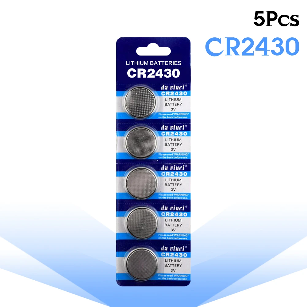 YCDC 5 шт./лот CR2430 кнопочные батареи DL2430 BR2430 ECR2430 KL2430 Cell Coin 3V литиевая батарея для часов электронная игрушка пульт YCDC 5 шт./лот CR2430 кнопочные батареи DL2430 BR2430 ECR2430 KL2430 Cell Coin 3V литиевая батарея для часов электронная игрушка пульт