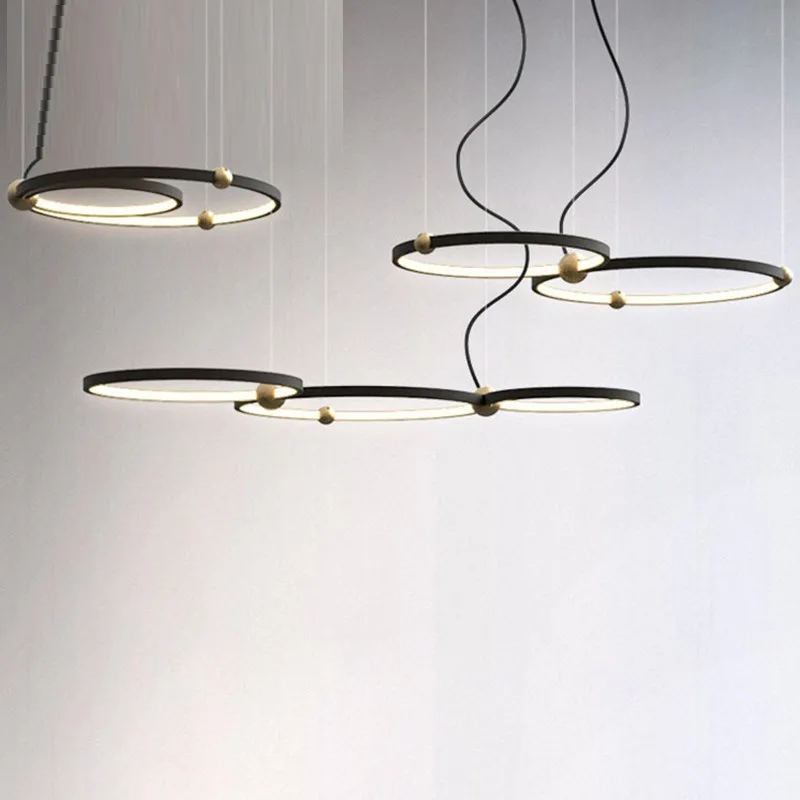 Lustra lampa современный подвесной светодиодный светильник скандинавский круглый