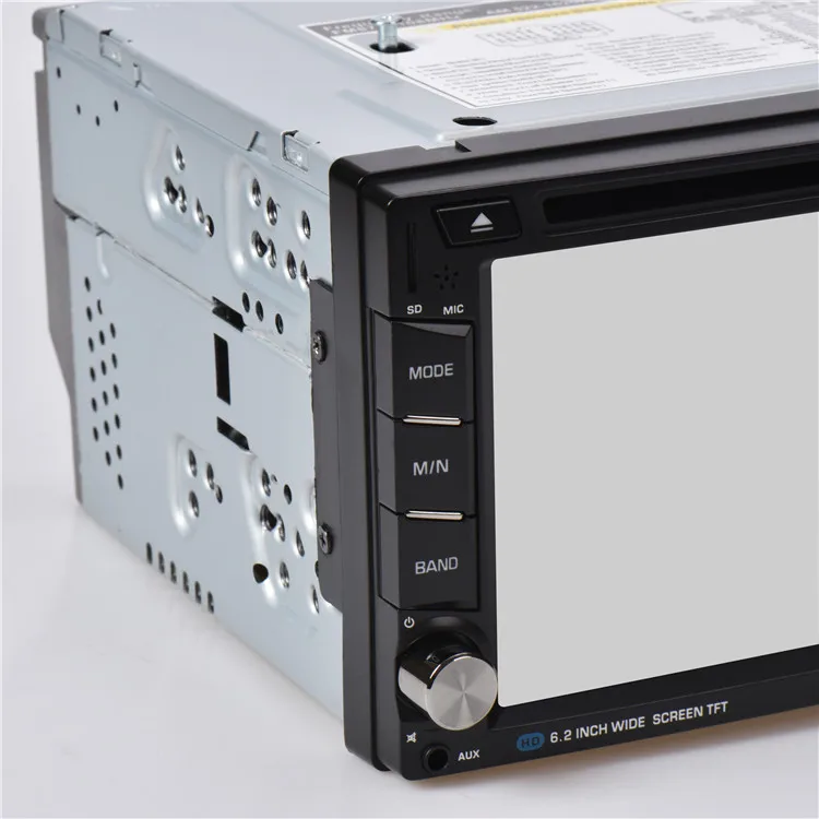 LAESD 2 Din Автомобильный мультимедийный плеер автомобильный DVD ТВ радио с Bluetooth/USB/SD/AUX