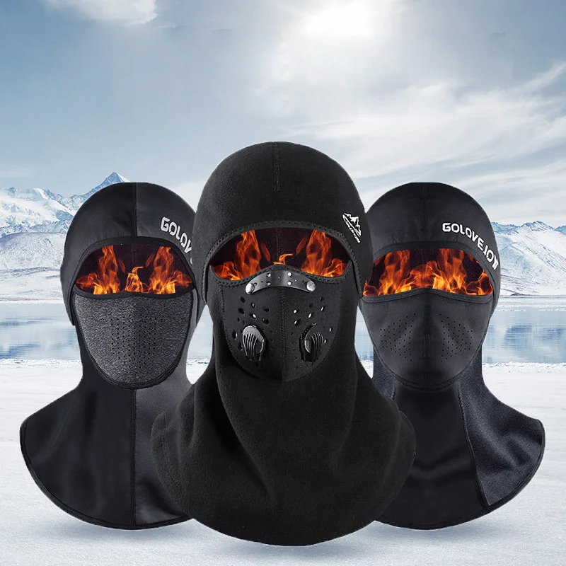 Bonnet de doublure de casque d'hiver avec masque, équipement de sauna de  moto, casque de ski, cyclisme en plein air, 506 - AliExpress