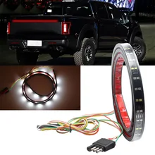 X2 Tira Led Secuencial Blanco Ámbar Universal 60cm Auto mtc X2 Tira Led Secuencial Blanco Ámbar Universal 60cm Auto mtc