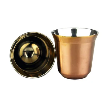 

Espresso Mug Stainless Steel Outdoor Portable Cup Double Wall Travel Mug Vacuum Insulated Coffee Cup Powder Coated hot