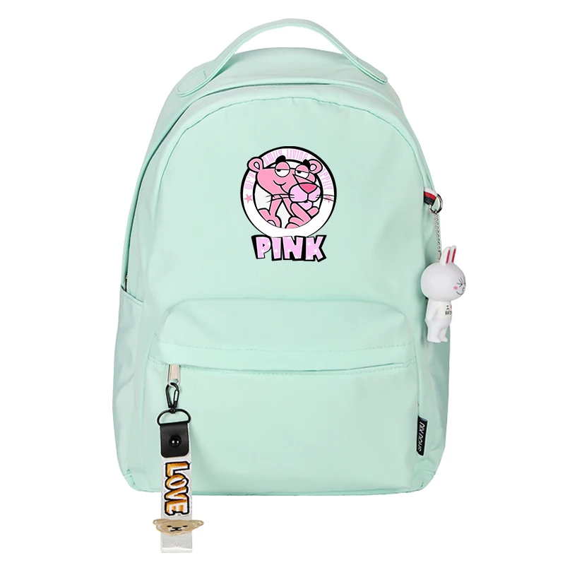 Аниме Розовая пантера рюкзак милый розовый ITA сумка корейский стиль Back Pack Розовая пантера школьные сумки для девочек-подростков Kawaii рюкзак - Цвет: GJG-yuanbao
