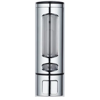

ABS Hair Shampoo Cleanser Press Type Hand Soap Dispenser Accessories Bathroom Wall Mount Liquid Kitchen Waterproof Hotel Shower