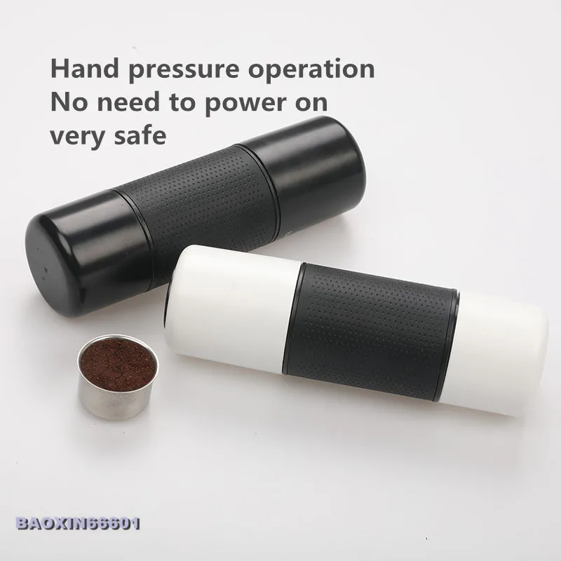 Мини Nestle Es пресс o Переносной Контейнер-капсула Ручной пресс кофе машина для извлечения кофе