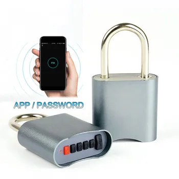 

Nokelock Smart Padlock Bluetooth APP Password Lock IP65 Waterproof Outdoor Electronic Locks Keyless Anti-theft Small Door Lock