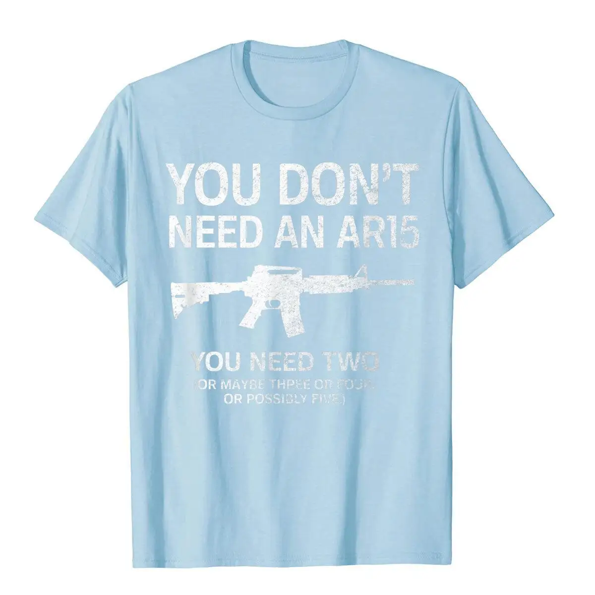 AR15 Funny Patriotic Pro Gun Shirt High 