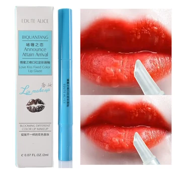 

Makeup Waterproof Lasting Lip Gloss Raincoat Repair Liquid Transparent Non-stick Cup Anti-fading Fixer Color Lipstick Korean