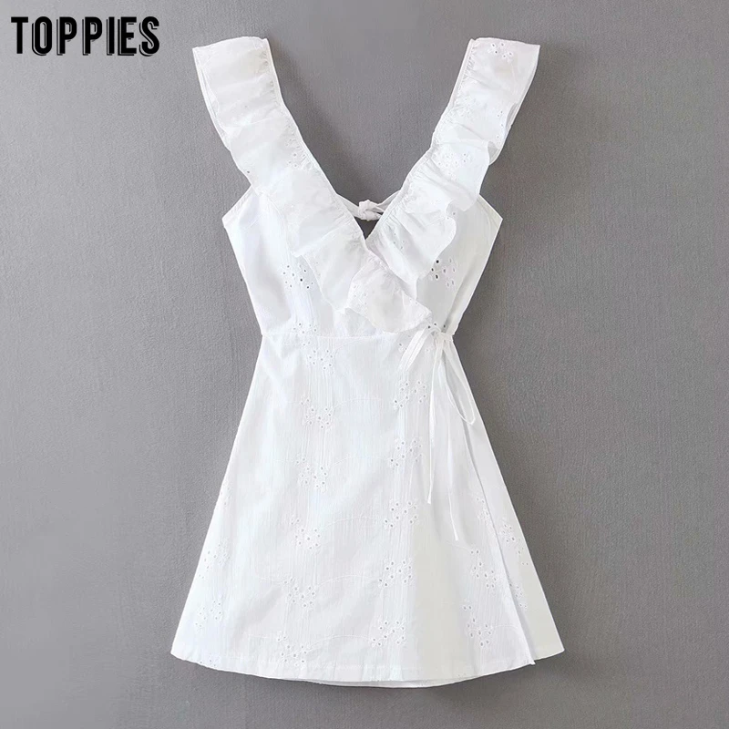 white embroidered sundress