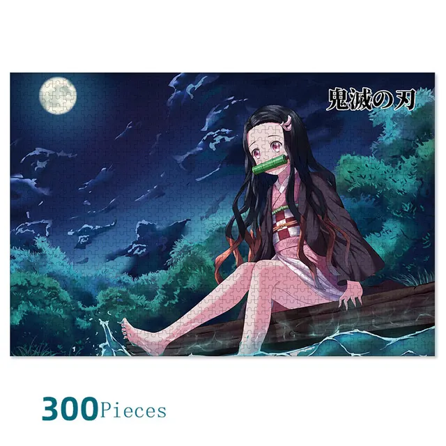 Christmas Gifts 300,500,1000 Pieces Manga Anime Characters Wooden Puzzle Educational Toys Jigsaw Puzzle 1000 Pieces Adult 6-300 Pieces