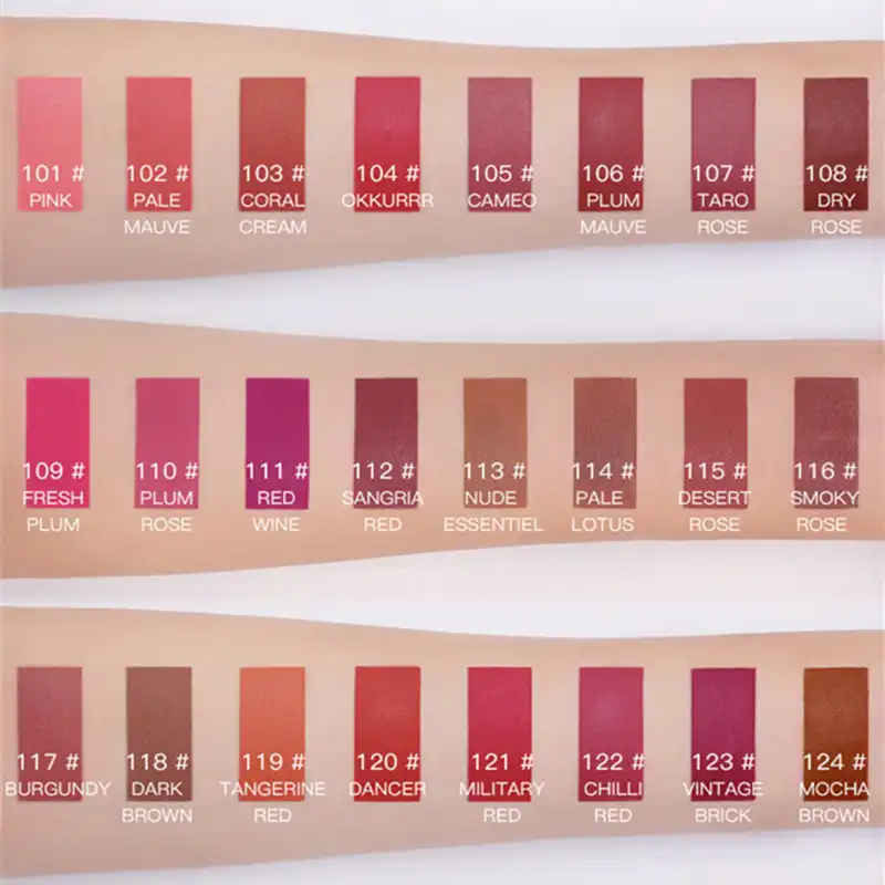 beauty glazed matte lipstick