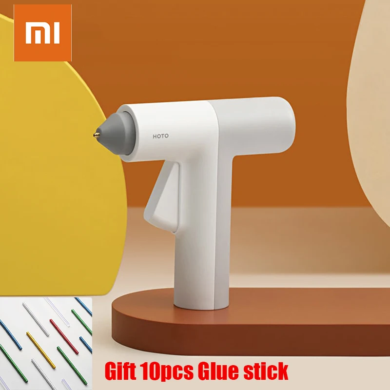 Клеевой пистолет Xiaomi HOTO 125 мм 4 в литиевая батарея беспроводной клей с клеевым