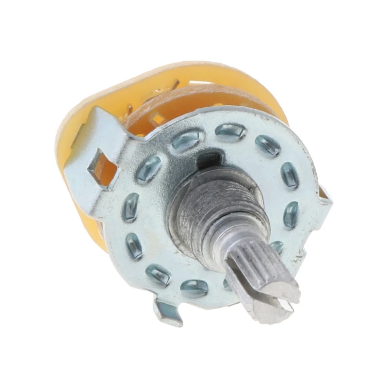 

Shaft Panel Mount 2P5T Rotary Switch Selector Band 2 Position 5 RS25 E15A