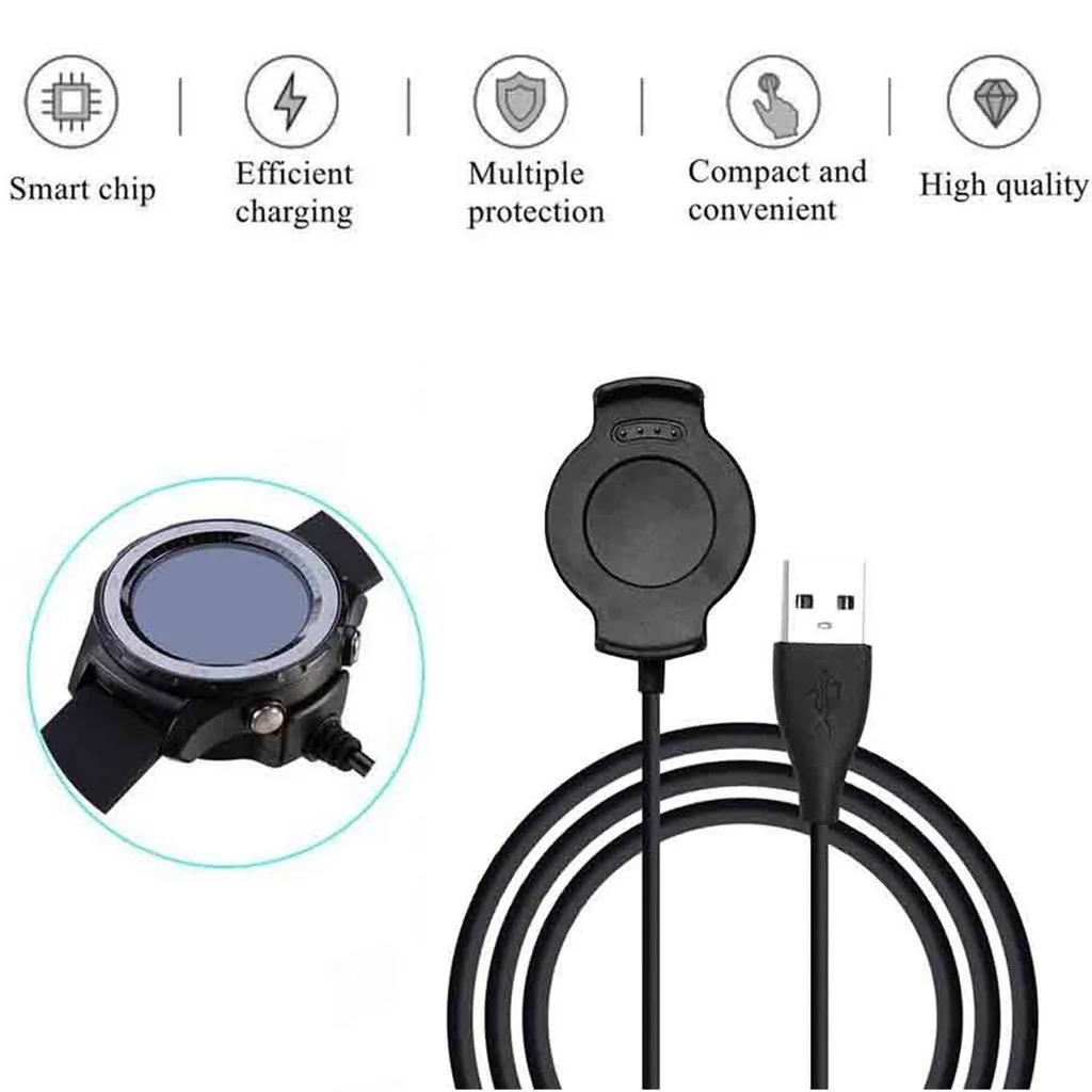 Ouhaobin для Huawei Watch 2 умные часы USB зарядная док-станция магнитное зарядное