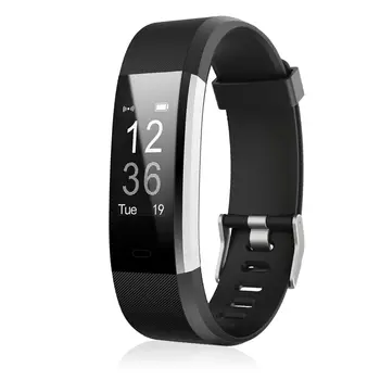 

ID115HR PLUS Smart Wristband Sports Heart Rate Smart Bracelet Fitness Tracker 0.96 inch LED Smart Watch for IOS Android