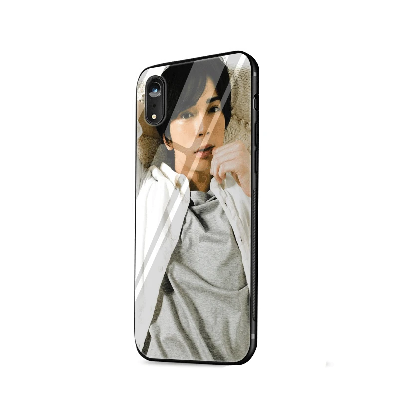 Стеклянный чехол для телефона из ТПУ стекла для Apple iPhone 5 5S SE 6 6S 7 8 Plus XR X XS Max Matsumoto Jun
